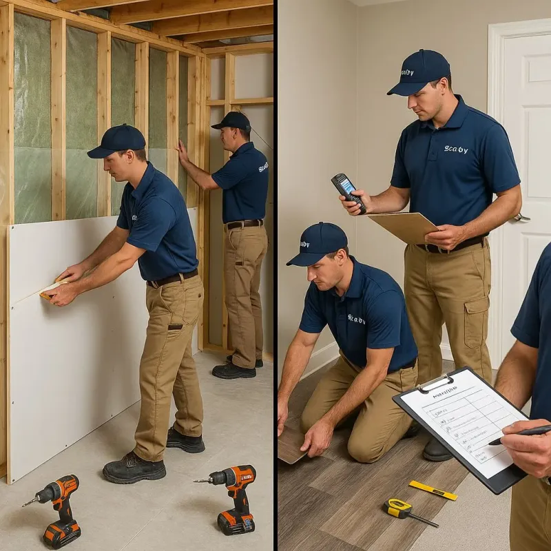 Repairs and Reconstruction process in Carroll County, NH